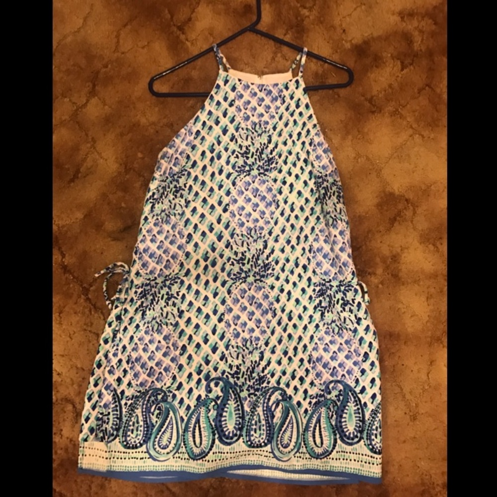 Lilly Pulitzer Pearl Romper in Toe In size 8